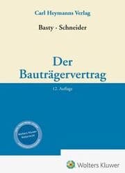 Cover von Der Bauträgervertrag