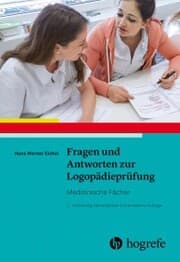 Cover von Fragen und Antworten zur Logopädieprüfung