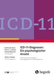 Cover von ICD 11-Diagnosen: Ein psychologischer Ansatz