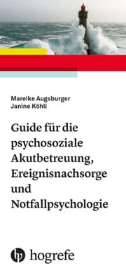 Cover von Guide für die psychosoziale Akutbetreuung, Ereignisnachsorge und Notfallpsychologie
