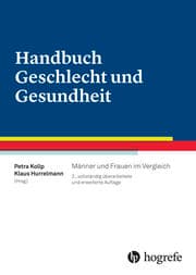 Cover von Handbuch Geschlecht und Gesundheit