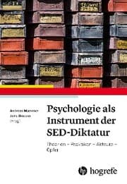 Cover von Psychologie als Instrument der SED-Diktatur