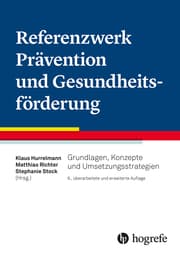 Cover von Referenzwerk Prävention und Gesundheitsförderung