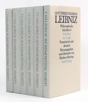 Cover von Philosophische Schriften. Französisch und deutsch. Vier in sechs Bänden