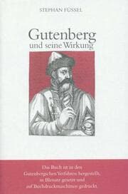 Cover von Gutenberg und seine Wirkung