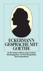 Cover von Gespräche mit Goethe