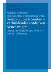 Cover von 'Grenzen überschreiten - Verbindendes entdecken - Neues wagen'