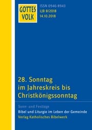 Cover von Gottes Volk Lesejahr B 8/2018
