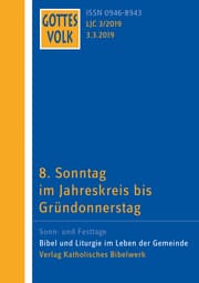 Cover von Gottes Volk Lesejahr C 3/2019