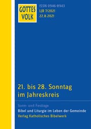 Cover von Gottes Volk Lesejahr B 7/2021