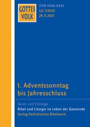 Cover von Gottes Volk Lesejahr C 1/2022