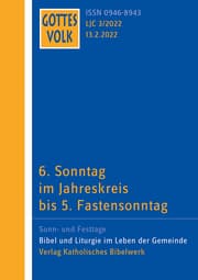 Cover von Gottes Volk Lesejahr C 3/2022