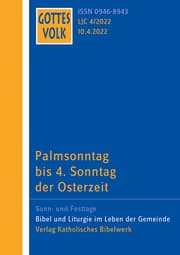 Cover von Gottes Volk Lesejahr C 4/2022
