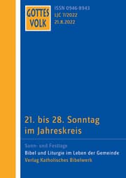 Cover von Gottes Volk Lesejahr C 7/2022