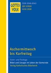 Cover von Gottes Volk Lesejahr B 3/2024