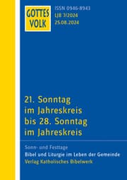 Cover von Gottes Volk Lesejahr B 7/2024