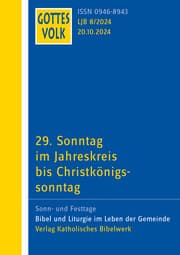 Cover von Gottes Volk Lesejahr B 8/2024