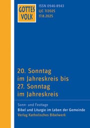 Cover von Gottes Volk Lesejahr C 7/2025