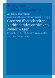 Cover von 'Grenzen überschreiten - Verbindendes entdecken - Neues wagen'