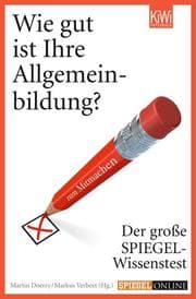Cover von Wie gut ist Ihre Allgemeinbildung?