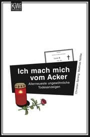 Cover von Ich mach mich vom Acker