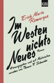 Cover von Im Westen nichts Neues