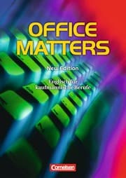 Cover von Office Matters, Englisch für kaufmännische Büroberufe, New Edition, Bs