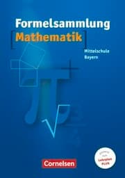 Cover von Formelsammlungen Sekundarstufe I - Bayern - Mittelschule
