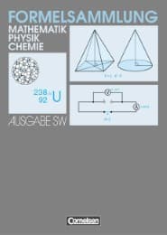 Cover von Formelsammlung Mathematik, Physik, Chemie, Rs, Ausgabe SW