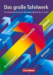 Cover von Das große Tafelwerk - Formelsammlung für die Sekundarstufen I und II - Westliche Bundesländer