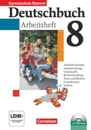 Cover von Deutschbuch Gymnasium - Bayern - 8. Jahrgangsstufe