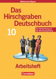 Cover von Das Hirschgraben Deutschbuch - Mittelschule Bayern - 10. Jahrgangsstufe