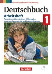 Cover von Deutschbuch Gymnasium - Baden-Württemberg - Ausgabe 2016 - Band 1: 5. Schuljahr
