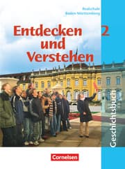 Cover von Entdecken und verstehen - Geschichtsbuch - Realschule Baden-Württemberg 2004 - Band 2: 7./8. Schuljahr