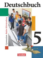 Cover von Deutschbuch Gymnasium - Baden-Württemberg - Ausgabe 2003 - Band 5: 9. Schuljahr