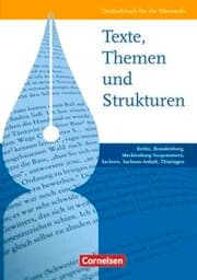 Cover von Texte, Themen und Strukturen - Berlin, Brandenburg, Mecklenburg-Vorpommern, Sachsen, Sachsen-Anhalt, Thüringen