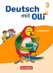 Cover von Deutsch mit Olli - Lesen 2-4 - Ausgabe 2021 - 3. Schuljahr