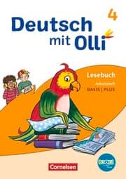 Cover von Deutsch mit Olli - Lesen 2-4 - Ausgabe 2021 - 4. Schuljahr