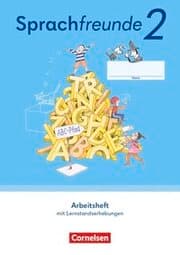 Cover von Sprachfreunde - Sprechen - Schreiben - Spielen - Östliche Bundesländer und Berlin - Ausgabe 2022 - 2. Schuljahr