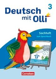 Cover von Deutsch mit Olli - Sachhefte 1-4 - Ausgabe 2021 - 3. Schuljahr