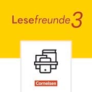 Cover von Lesefreunde - Lesen - Schreiben - Spielen - Östliche Bundesländer und Berlin - Ausgabe 2022 - 3. Schuljahr