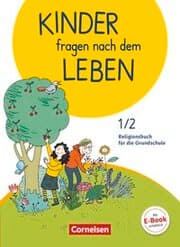 Cover von Kinder fragen nach dem Leben - Evangelische Religion - Neuausgabe 2018 - 1./2. Schuljahr