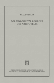 Cover von Der Unbewegte Beweger des Aristoteles