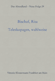 Cover von Teleskopagen, wahlweise
