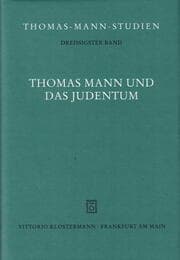 Cover von Thomas Mann und das Judentum