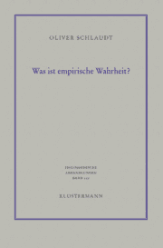 Cover von Was ist empirische Wahrheit?