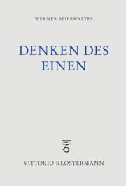 Cover von Denken des Einen