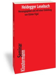 Cover von Heidegger Lesebuch