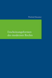 Cover von Erscheinungsformen des modernen Rechts