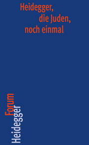 Cover von Heidegger, die Juden, noch einmal